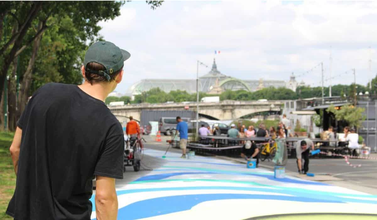 Une fresque de 2km sera sur les quais de Seine tout l'été